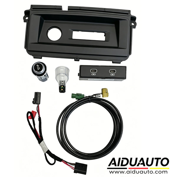 Audi Q8 4M Rear USB Hub Charging Port Upgrade KIT Complete set