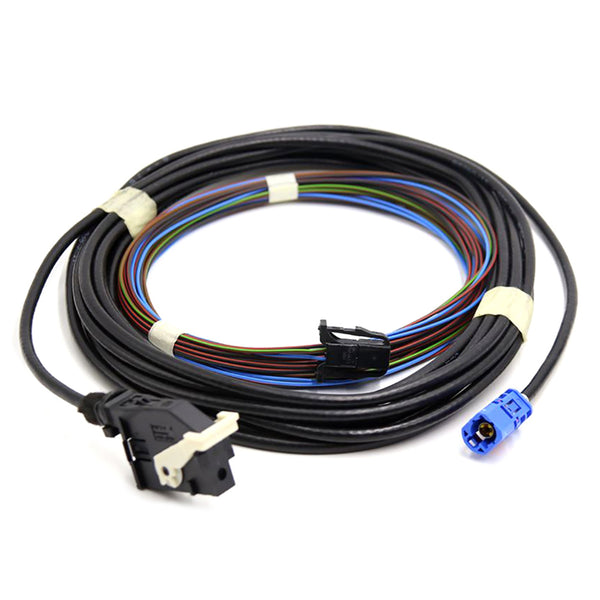 VW Jetta MK6 Tiguan RCD510 RNS315 RNS510 RGB Trunk Hand Rear View Reversing Camera Cable Wiring Harness