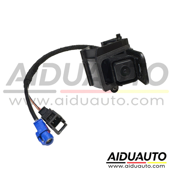 Original RGB VW Rear Camera - compatible with ULM 5K0980551 FIX GOLF 6 Flip badge logo camera - 5K0827469AQ, 5K0827469AS