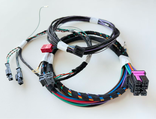 Swiveling Tow Bar Wiring Harness for Audi A4 B9 8W | Trailer Hitch Plug & Play Cable Kit