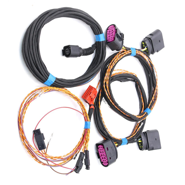 VW Golf 6 7 8 Tiguan MK2 Jetta MK6 T-ROC Passat B7 B8 CC Xenon Headlight Auto Leveling Range Headlight Cornering AFS FCM 338 Wire/cable/Harness Xenon Lamp LED Light
