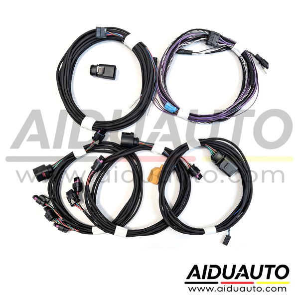 Park Pilot Front and Rear w. OPS - Wire Harness for VW T6 / Multivan