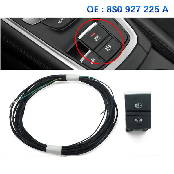 Audi TT 8S0927225A MK3 Hill Hold Auto Hold Switch Brake Button 8S0 927 225 A Start Assist Complete kit
