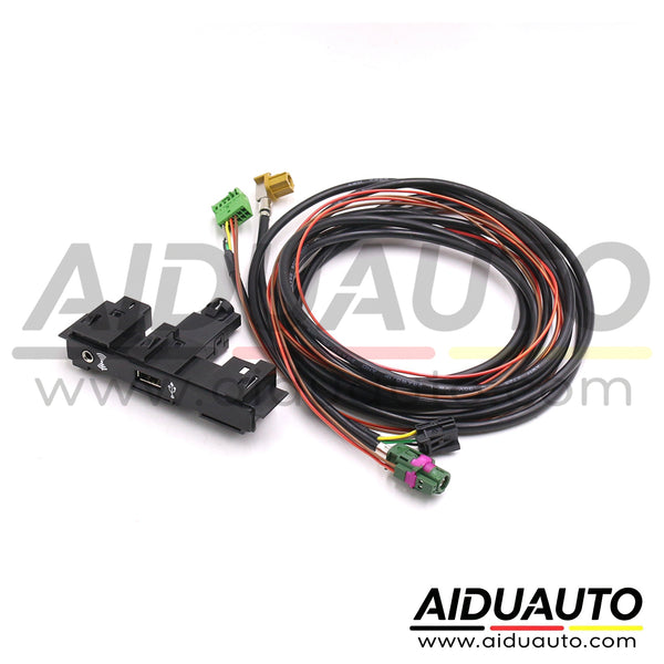 5Q0035726E VW Touran 5T Tiguan MK2 CarPlay MDI USB Port AMI Plug Socket Switch Button 5Q0 035 726 E
