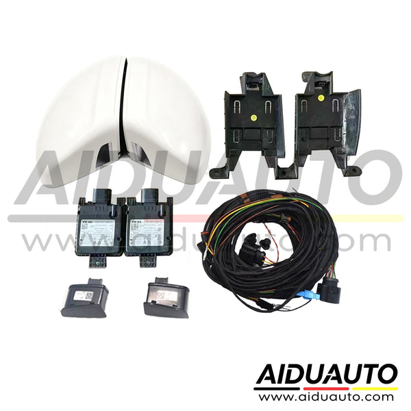 VW Tiguan MK2 Lane Change Side Assist System Blind Spot Assist Set Update Kit 2Q0 907 686 B 2Q0 907 685 B