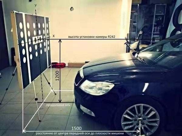 AIDUAUTO VAS6430/4 FOR Audi VW Skoda Seat Original Lane Keep Change Assist Front Camera Calibration Tool