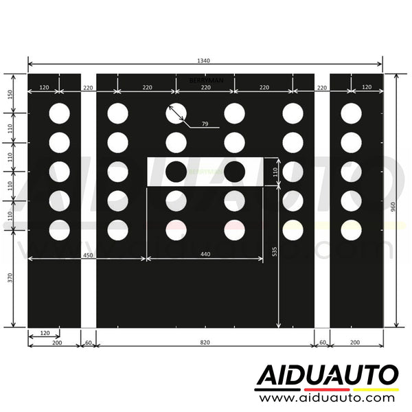 AIDUAUTO VAS6430/4 FOR Audi VW Skoda Seat Original Lane Keep Change Assist Front Camera Calibration Tool