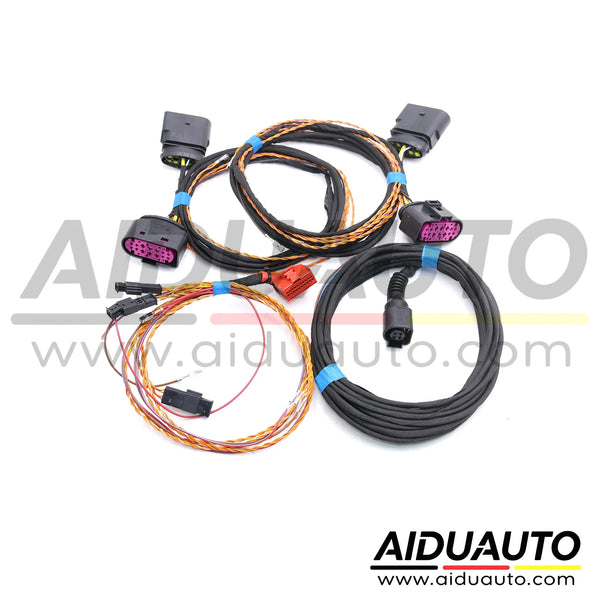 VW Golf 6 7 8 Tiguan MK2 Jetta MK6 T-ROC Passat B7 B8 CC Xenon Headlight Auto Leveling Range Headlight Cornering AFS FCM 338 Wire/cable/Harness Xenon Lamp LED Light