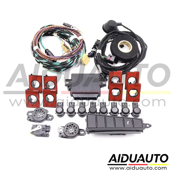 VW Passat B7 CC Park Pilot Front and Rear 8 Sensor 8K PDC OPS