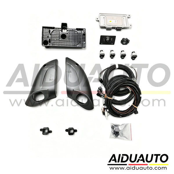 VW Passat B9 Original 360 Environment Rear Viewer Camera Genuine Area View Retrofit 360 Degree Camera