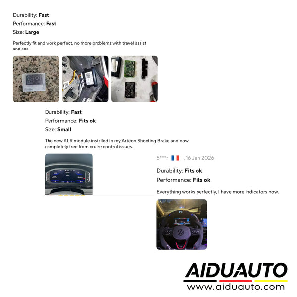 AIDUAUTO KLR MQB_EVO 2Q0 PERMANENT LANE ASSIST OFF-HAND MODULE GOLF 8 OCTAVIA MK4 KLR T7 SEAT CUPRA FORMENTOR STEERING WHEEL MODULE MQB/MQBEVO