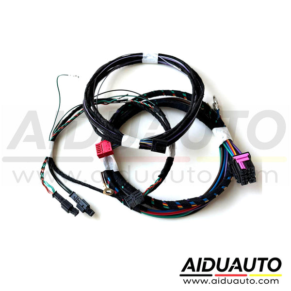 Swiveling Tow Bar Wiring Harness for Audi A4 B9 8W | Trailer Hitch Plug & Play Cable Kit
