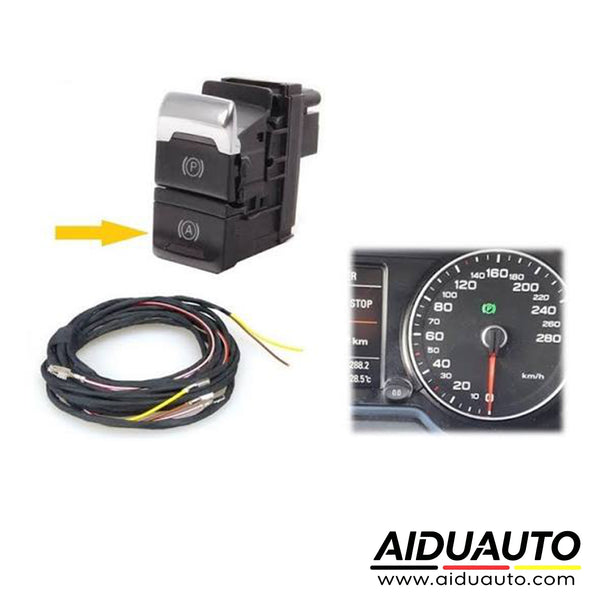 Audi Q3 8U Hill Hold Auto Hold Switch Brake Button Start Assist retrofit Complete kit