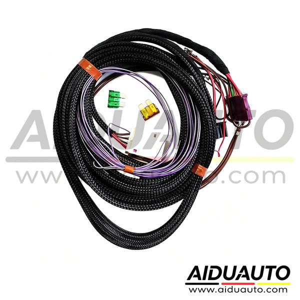 Audi A4 A5 B9 A6 C7 Q5 FY Rear Heating Seat Upgrade Adapter Wiring Harness Cables