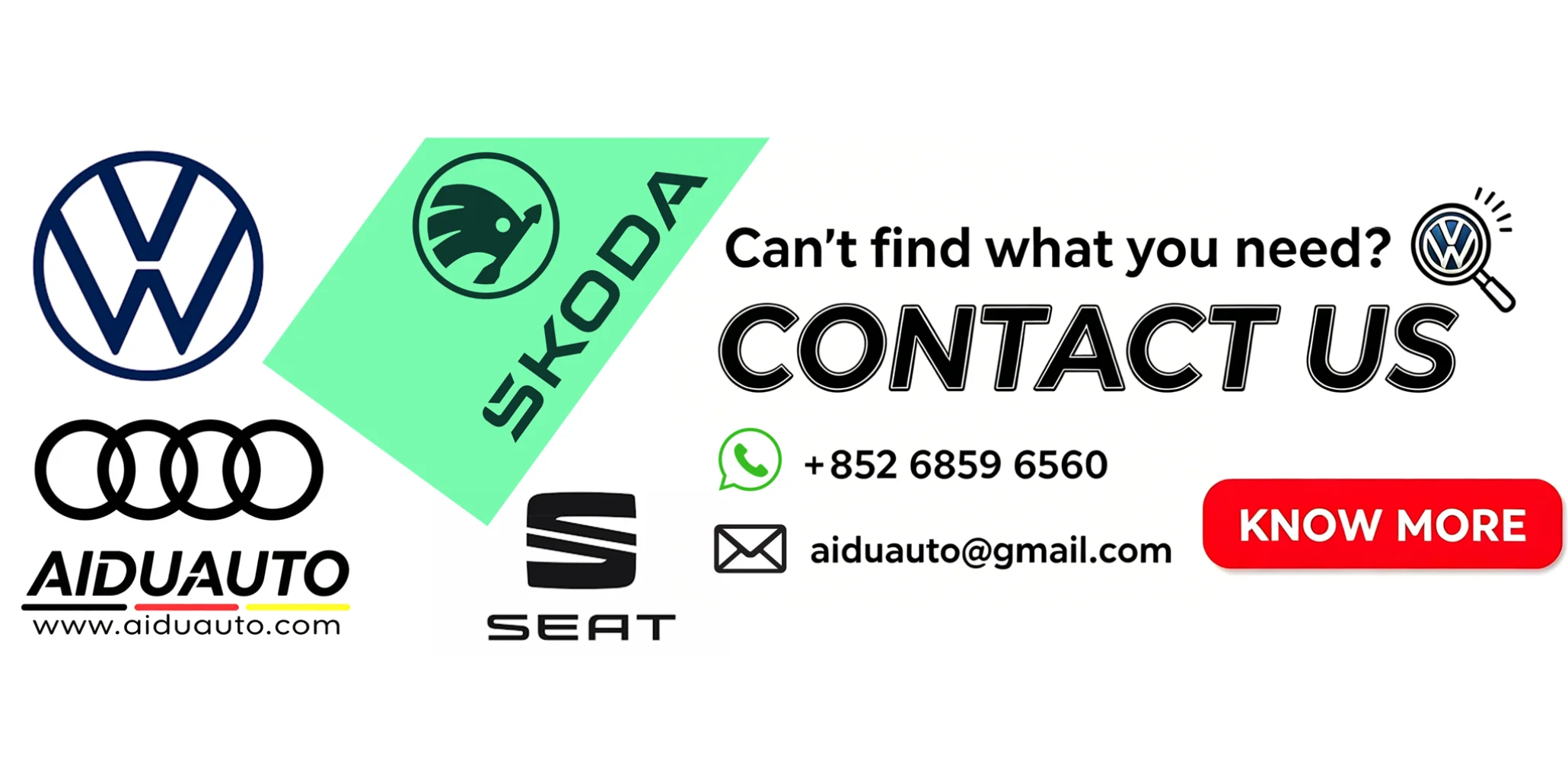 vw audi skoda seat OEM parts