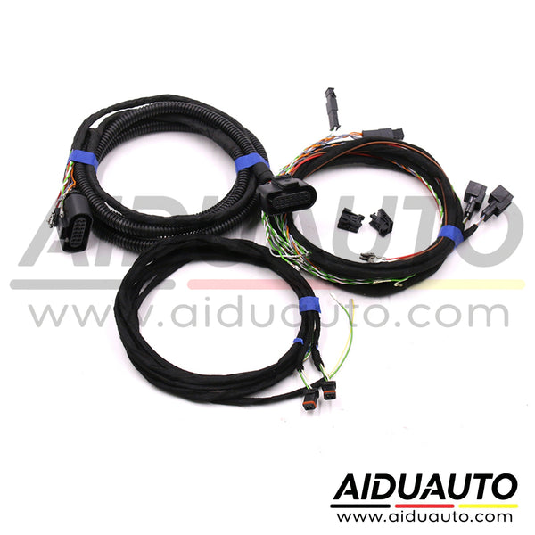Porsche Cayenne 718 911 Taycan Panamera Macan Blind Spot Lane Change Side Assist Wire Cable Harness