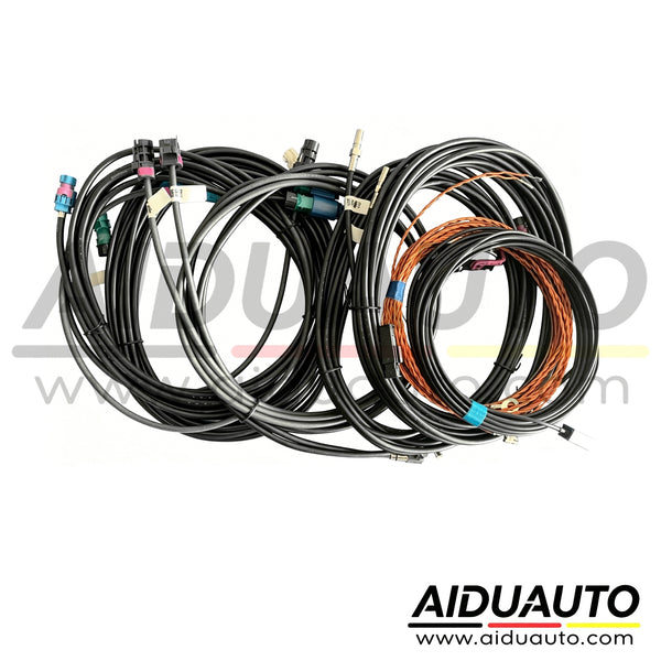 Porsche Cayenne 958 360 Panoramic Environment Rear Viewer Camera Harness Cable Wiring