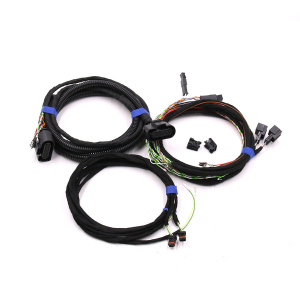 Porsche Cayenne 718 911 Taycan Panamera Macan Blind Spot Lane Change Side Assist Wire Cable Harness