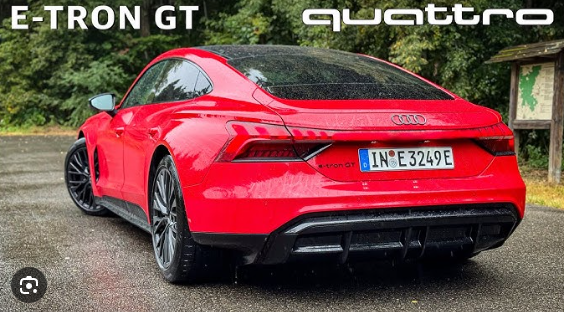 Audi E-TRON GT Highline Rear View Camera Kit Guidance Lines 4M0980556A