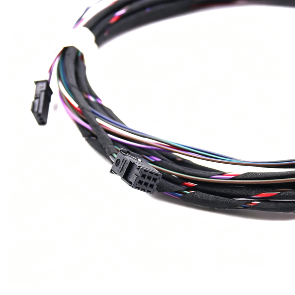 VW Tiguan Jetta Golf MK6 Passat B7 Auto Headlight Rain Wiper Sensor Dimming Anti Rear View Mirror Install Wire Cable Harness