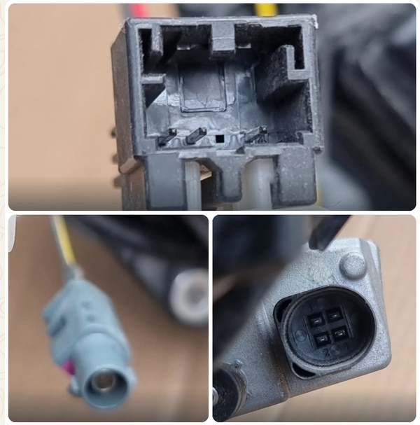 Low line VW Passat B8 Golf 7 T-ROC Polo Flip Rear View Reversing Camera Cable Wiring Harness