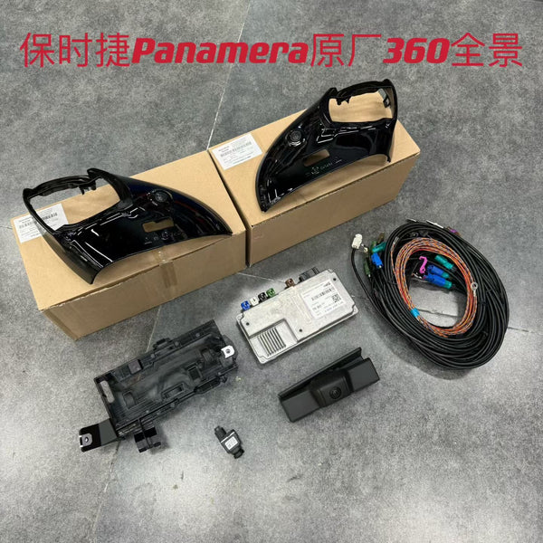 Porsche Panamera 791 976 G2 Original 360 Environment Rear Viewer Camera Genuine Area View Retrofit 360 Degree Camera
