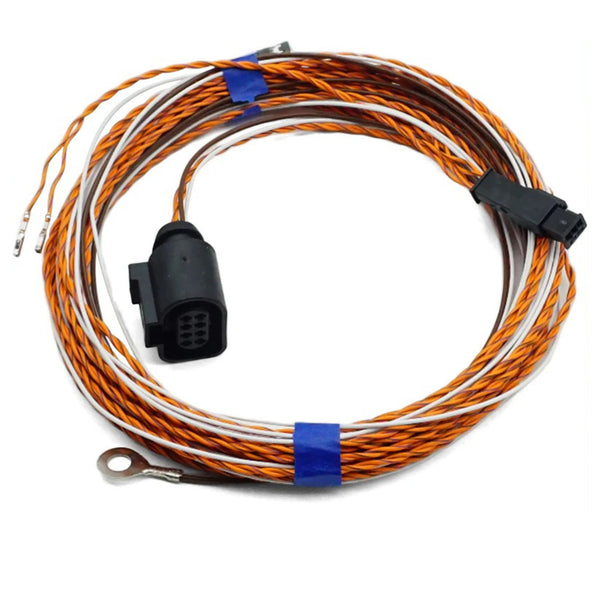 Porsche 911 718 Cayman Cayenne Macan Seat 95B 980 551 L High line Rear View Reversing Camera Cable Wiring Harness