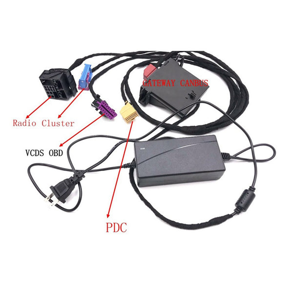 VW CAR PQ35 RCD510 RCD330 RCD360 RNS510 187A 187B STD2 MIB 2 Discover PRO Radio Unit PDC Module Cluster Test Code Tools Work Platform