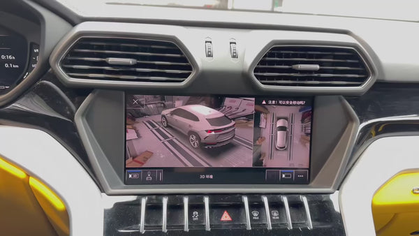 Lamborghini URUS Original 360 Environment Rear Viewer Camera Genuine Area View Retrofit 360 Degree Camera