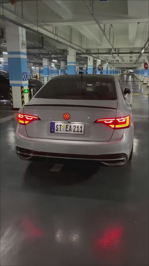 LED Light-up Rear Emblem Cover Illuminated Flip Logo Replacement Shell for VW Golf MK7 MK8 Polo AW ID3 Passat B8 Arteon T-ROC