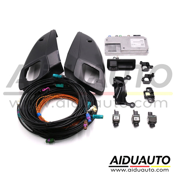 Audi Q5 FY Original 360 Environment Rear Viewer Camera Genuine Area View Retrofit 360 Degree Camera