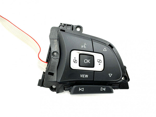 OEM 5G0959442AA Multifunction steering wheel button set for steering wheel satin black/white VW
