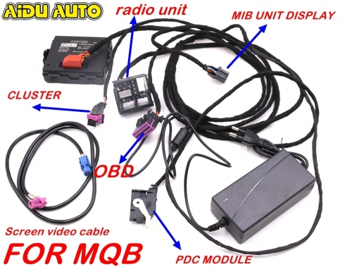 MIB 2 PRO Radio unit PDC Module Cluster Test code Tools For VW CAR MQB