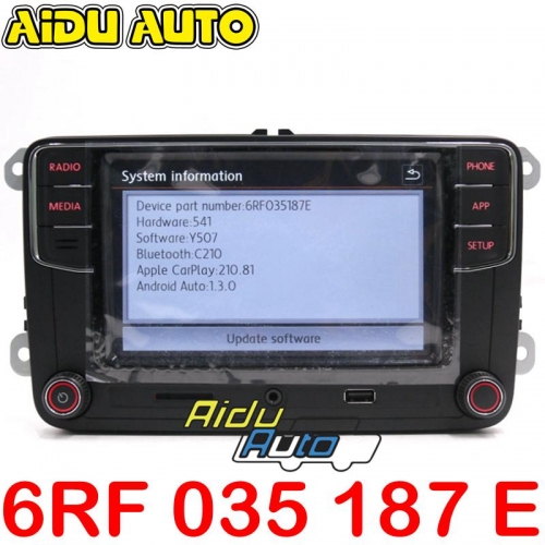 6RF 035 187 E CarPlay Android Auto RCD330 RCD340 Plus Noname Radio 6RF035187E