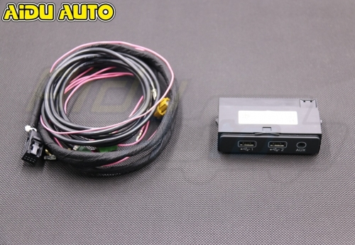 FOR Audi A4 A5 B9 8W Q5 Q7 FY Audio CarPlay AMI USB Music Smartphone Interface AUX Plug Cable wire Harness 8W0 035 736 8W0035736