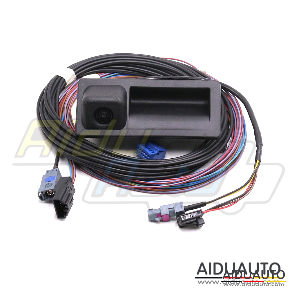 vw passat rear view camera installation